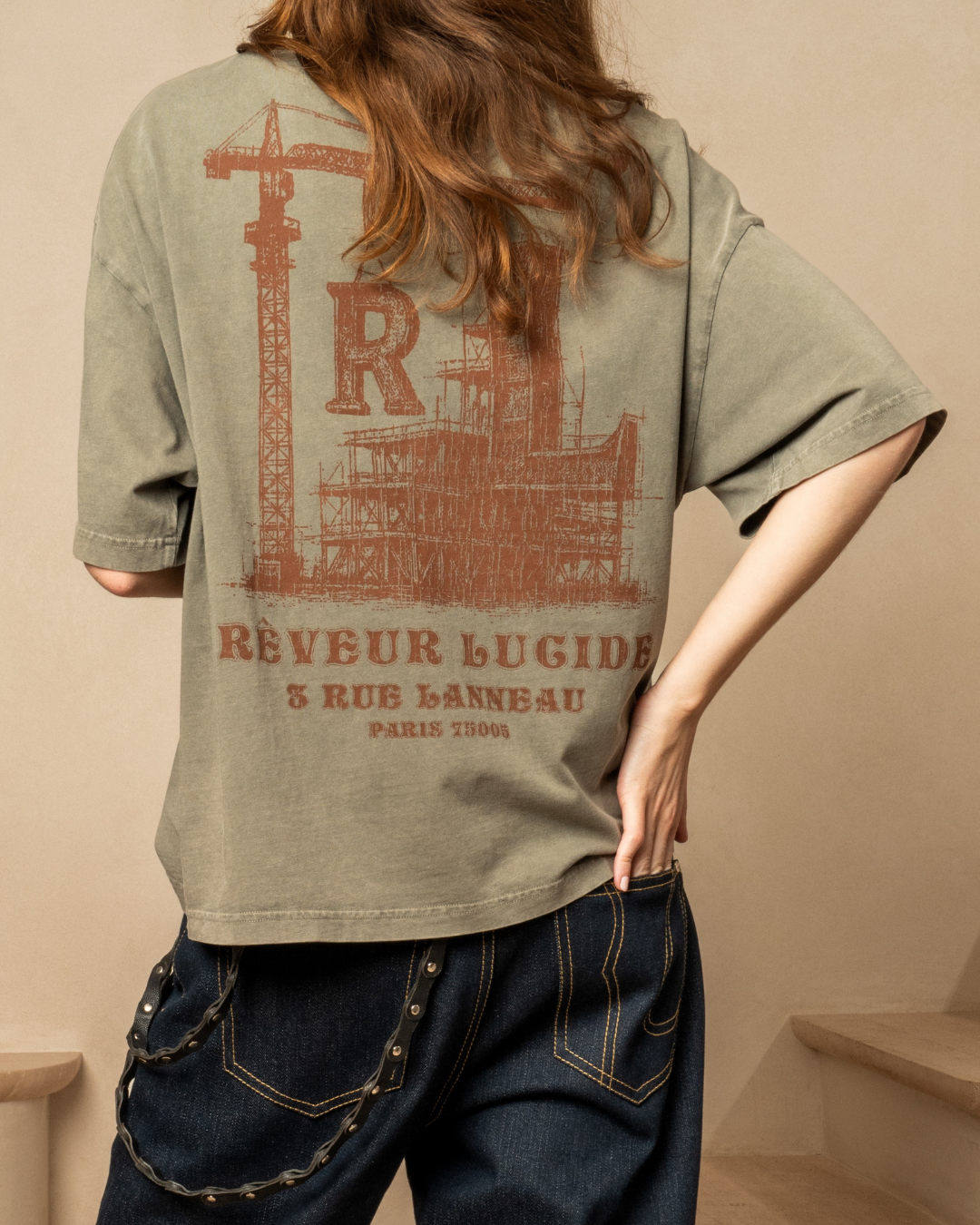 "RL CONSTRUCTION" GRAPHIC T-SHIRT