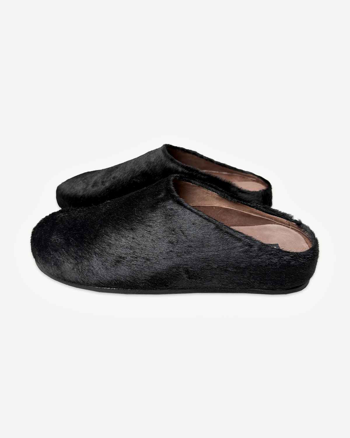 Pony Hair Mules