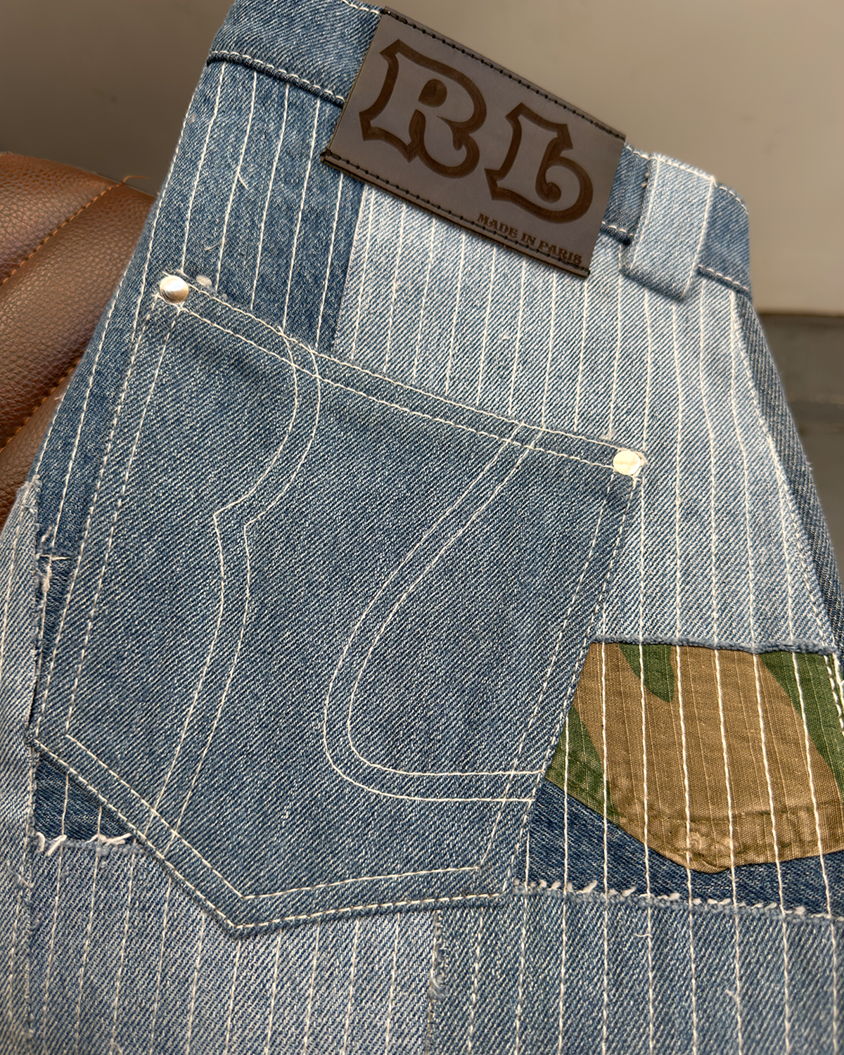 PATCHWORK SHORTS