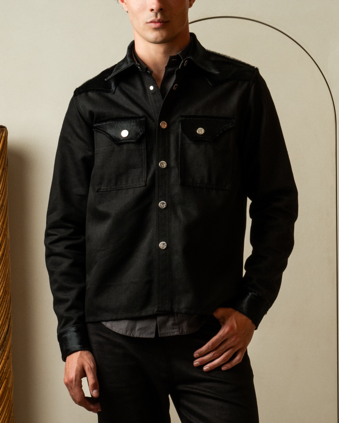 PONY HAIR SLEEPWALKER OVER-SHIRT