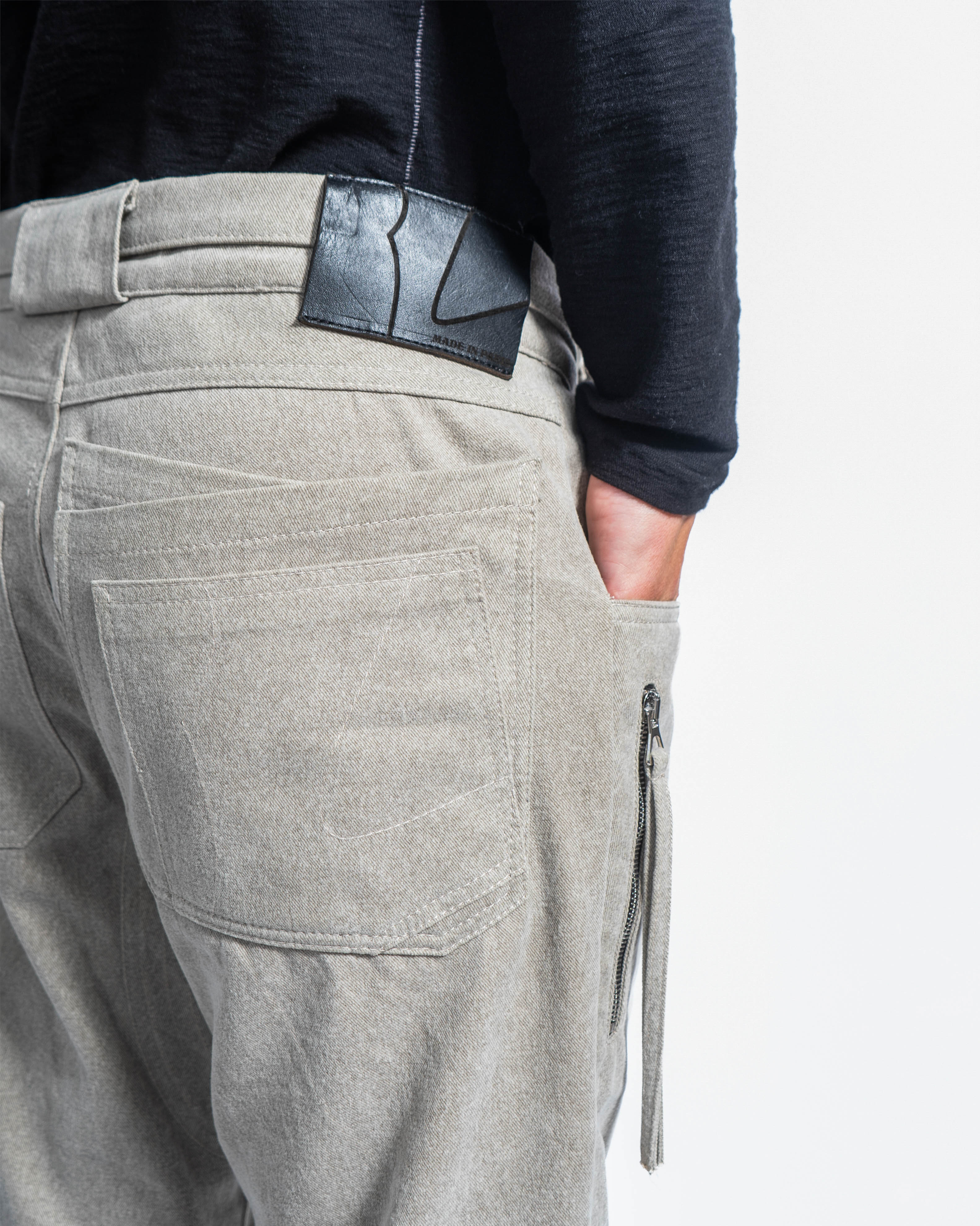 DOUBLE KNEE BOOTCUT PANTS