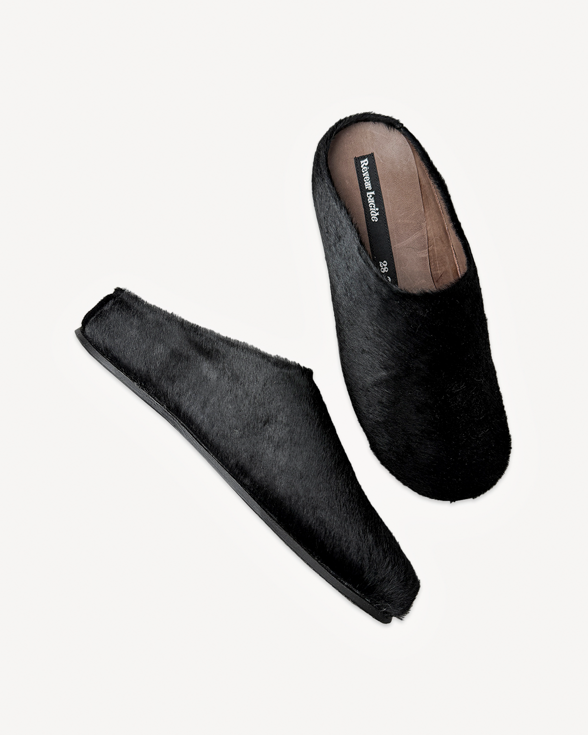 Pony Hair Mules