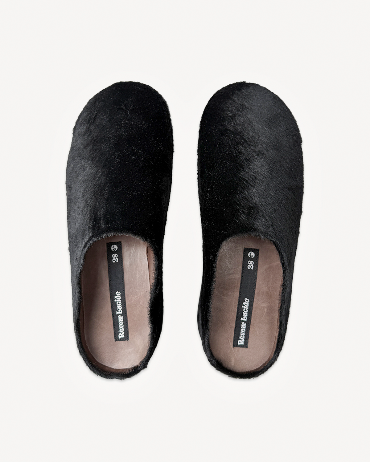 Pony Hair Mules