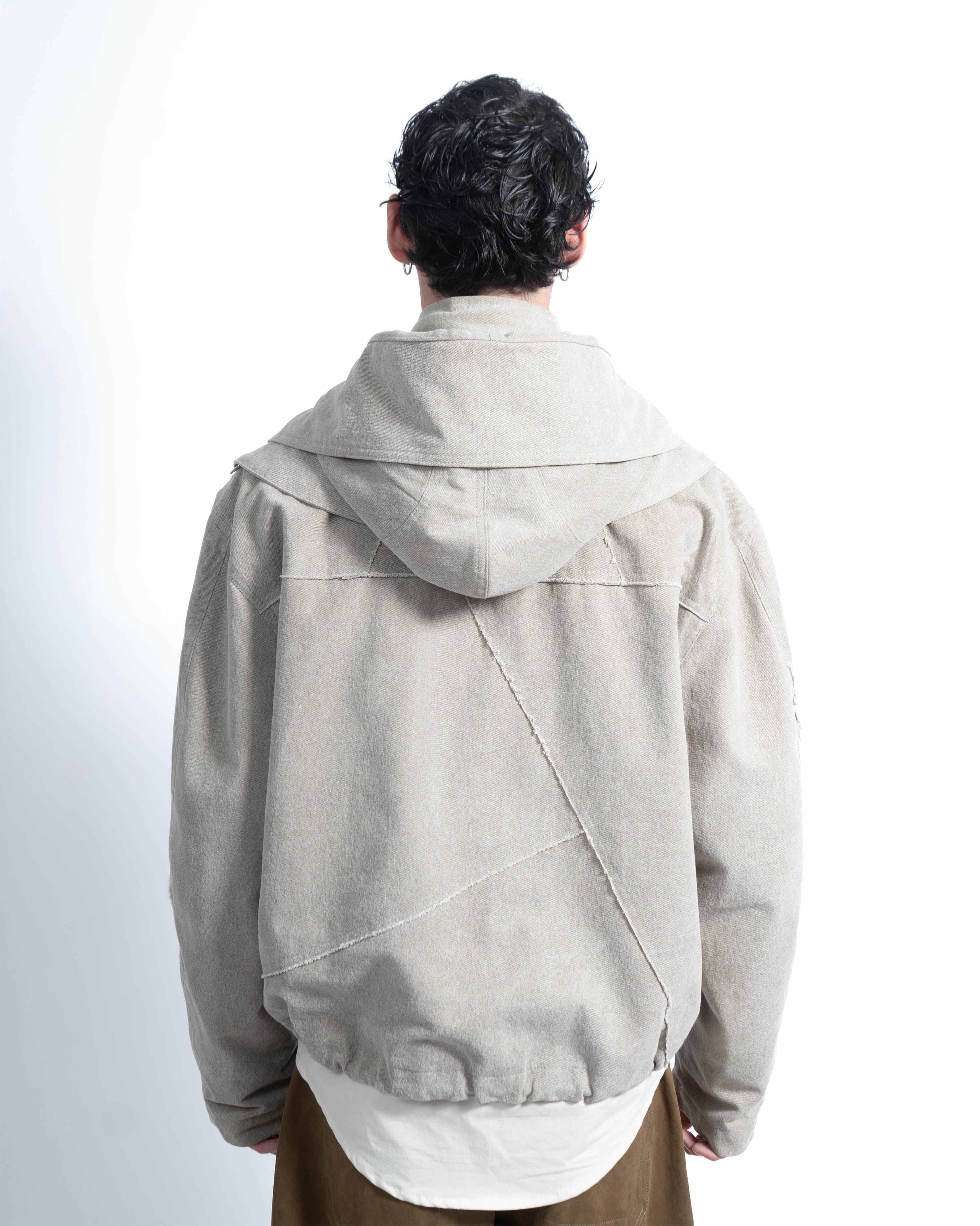 'RL' HOODED BOMBER