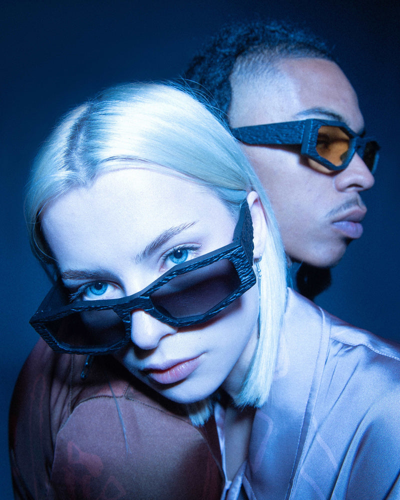 Unisex eyewear crafted from ultra-lightweight and shock-resistant polyamide.