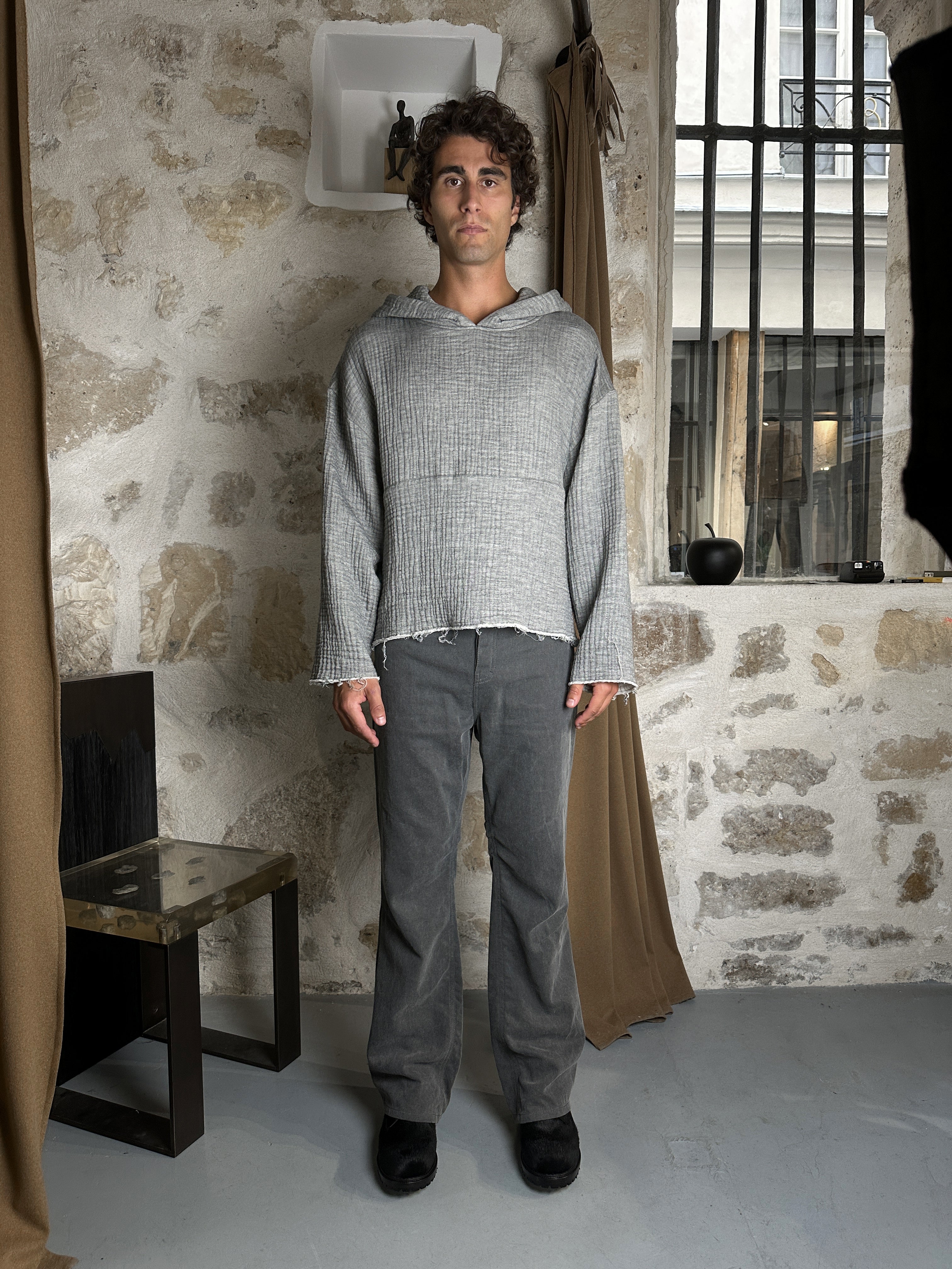 FRAY LOUNGE HOODIE