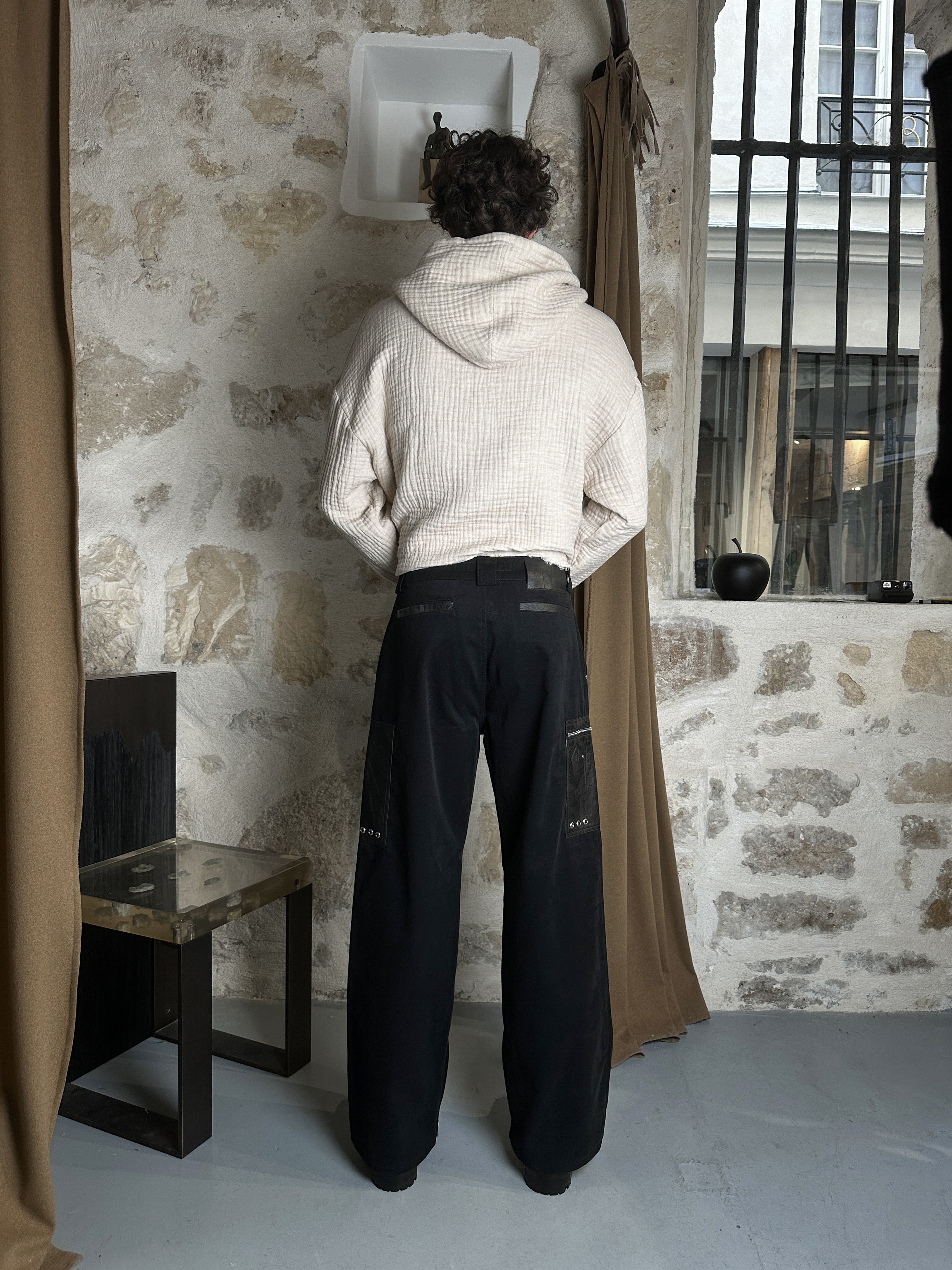 FRAY LOUNGE HOODIE