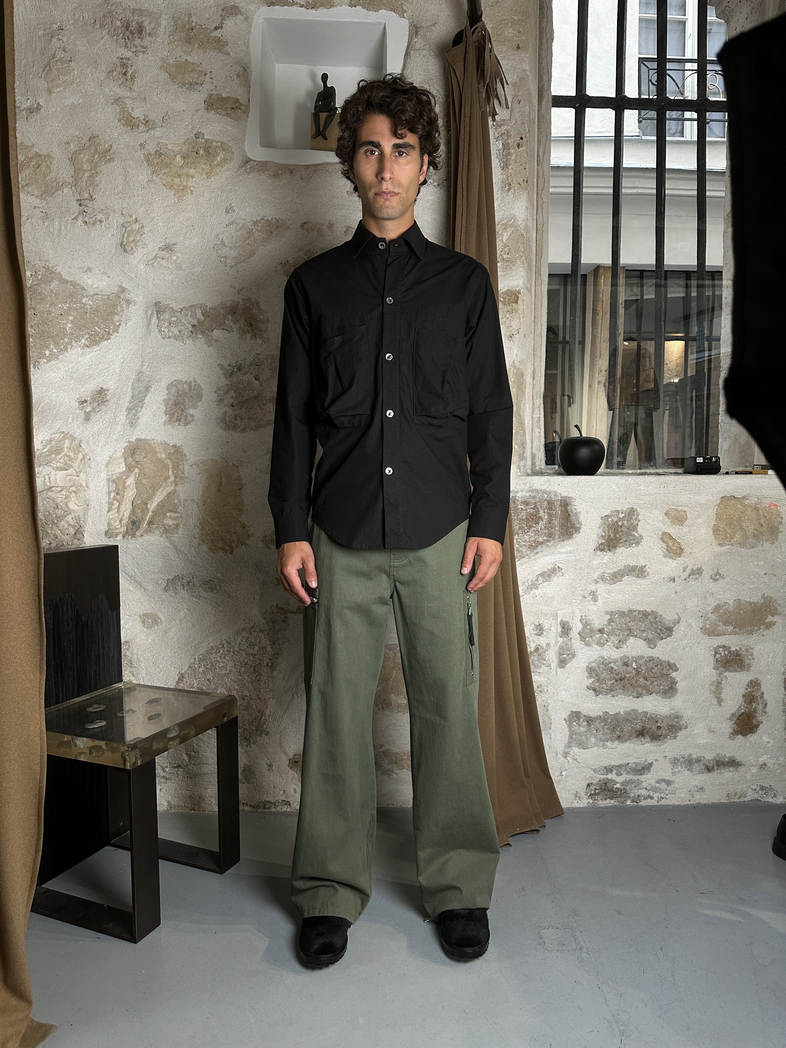 3D POCKET STATIC SHIRT