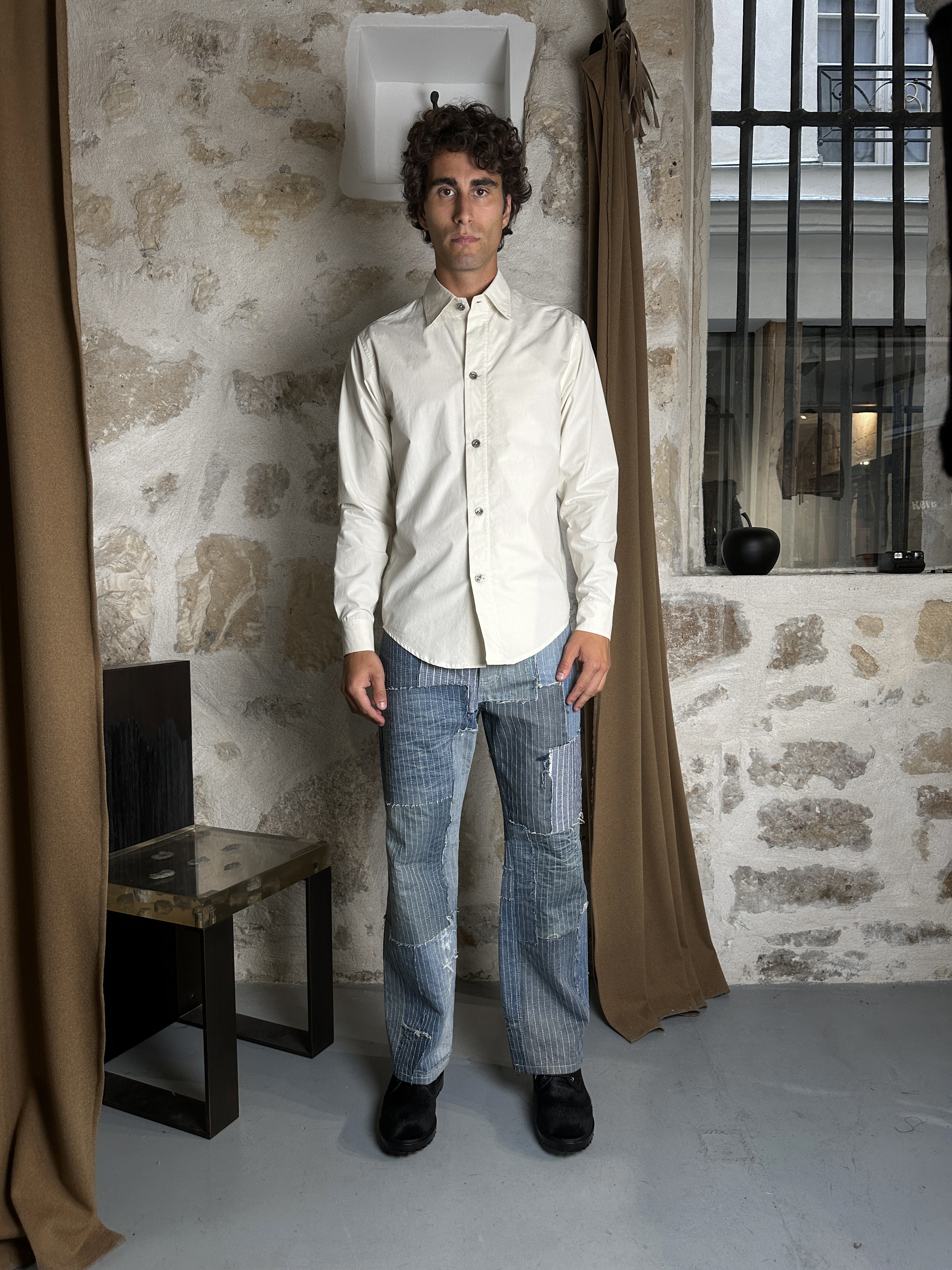 FRAGMENT STRAIGHT JEANS