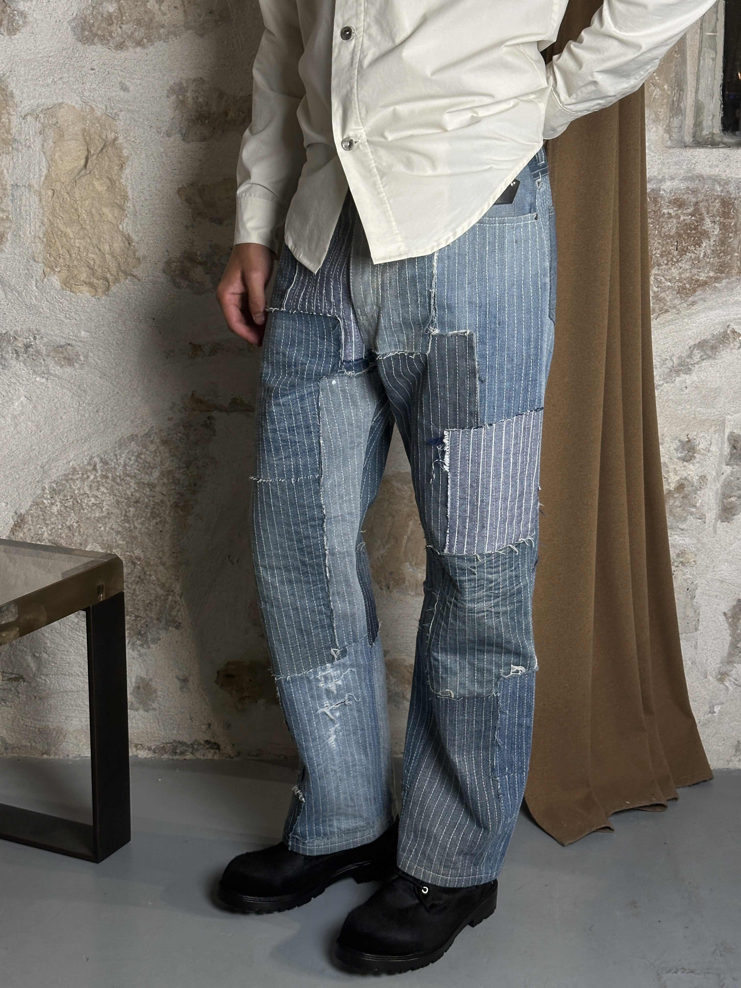 FRAGMENT STRAIGHT JEANS