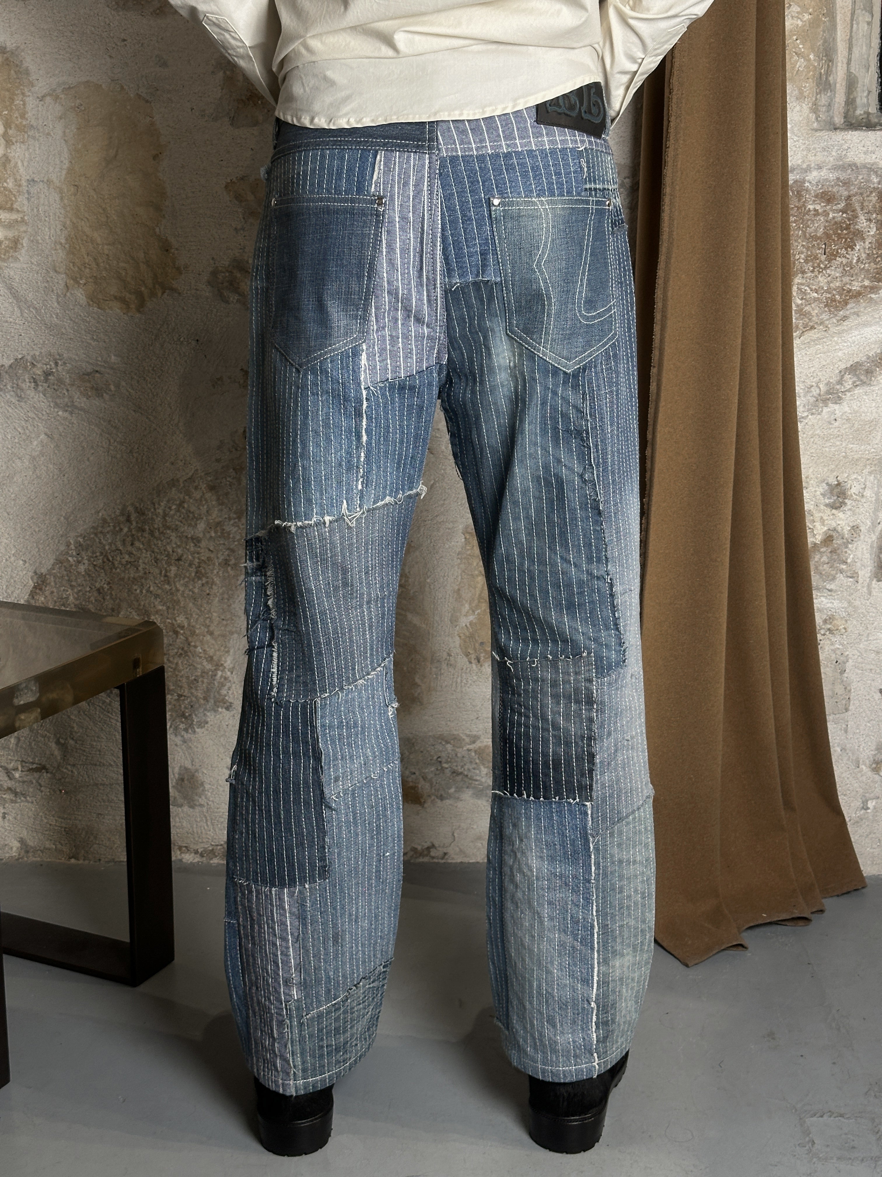 FRAGMENT STRAIGHT JEANS