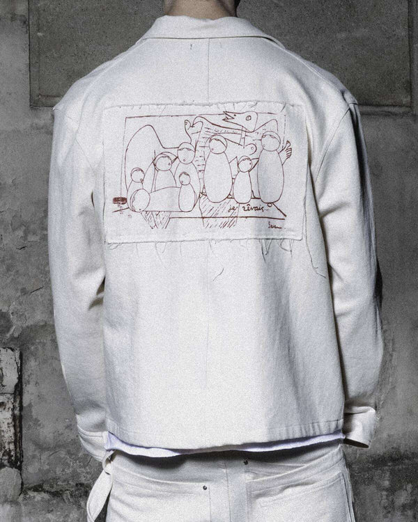 SEVEN RÊVERIE WORK OVER-SHIRT