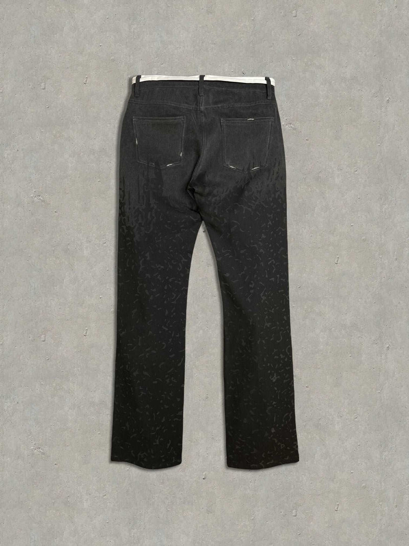 WATER DROPS DENIM PANTS