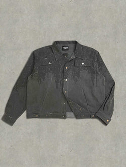 WATER DROPS TRUCKER JACKET